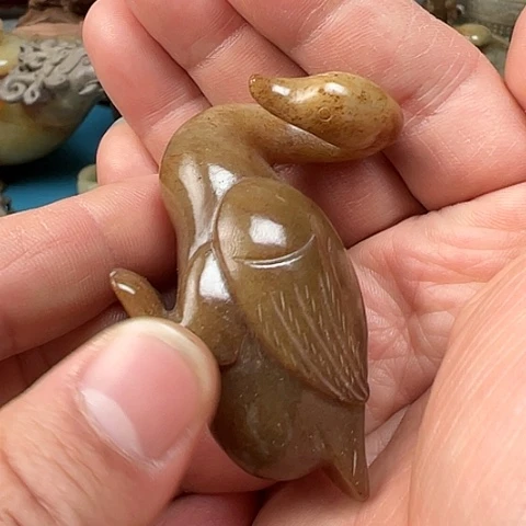 和田玉把件未镶嵌