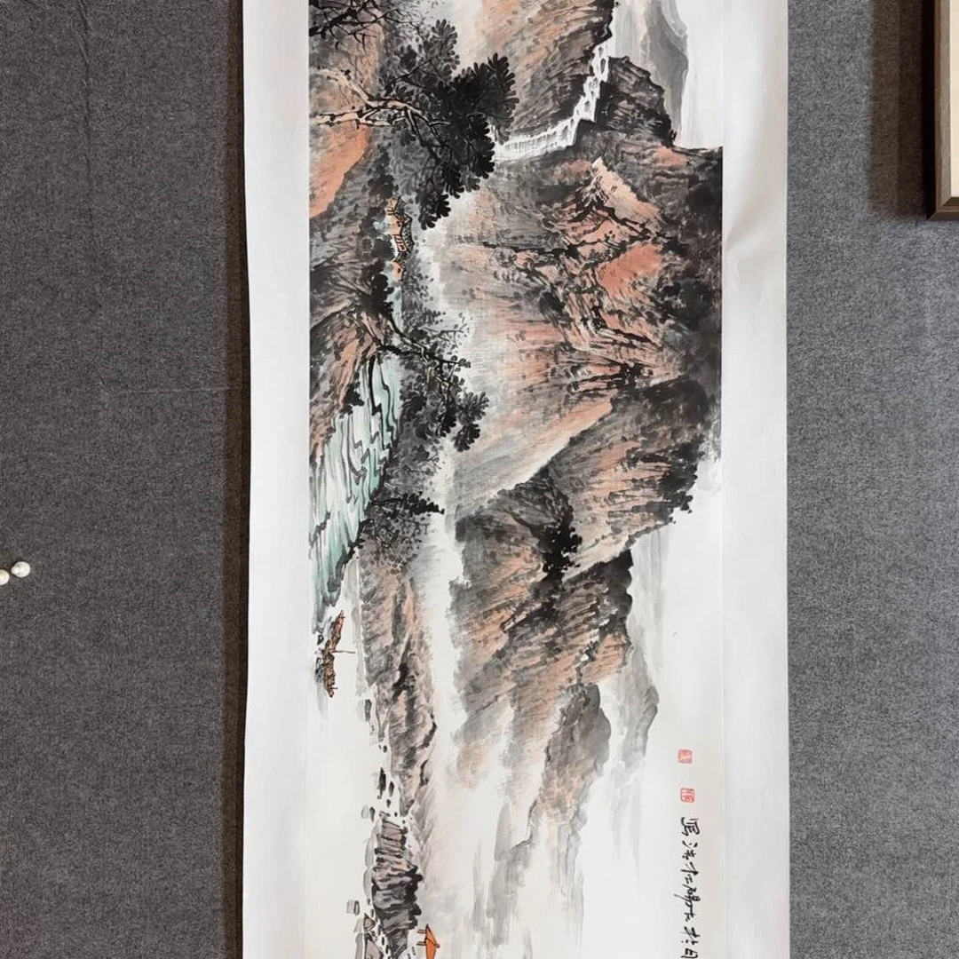 国画杜浩老师手绘作品