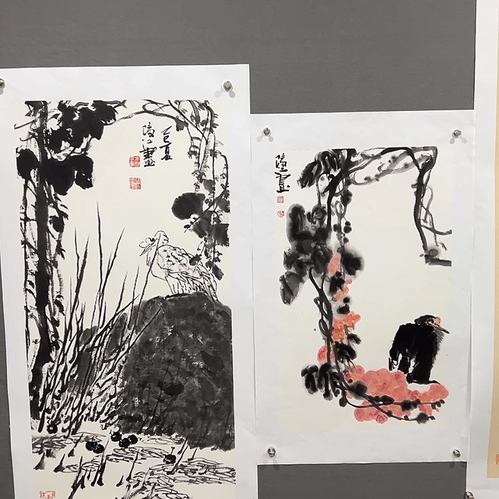 国画1****c老师作品国画