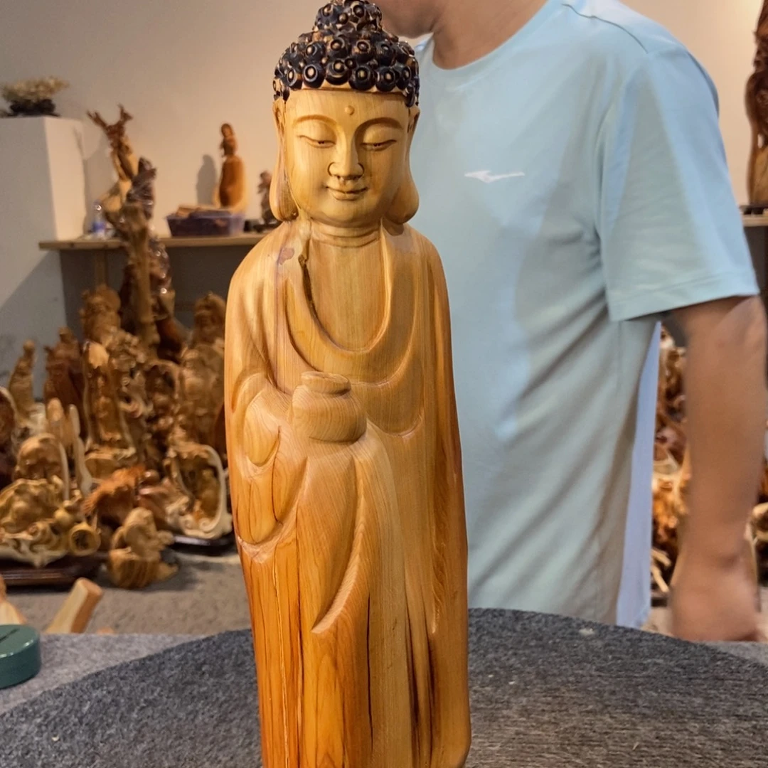 柏木（崖柏）太行崖柏根雕摆件