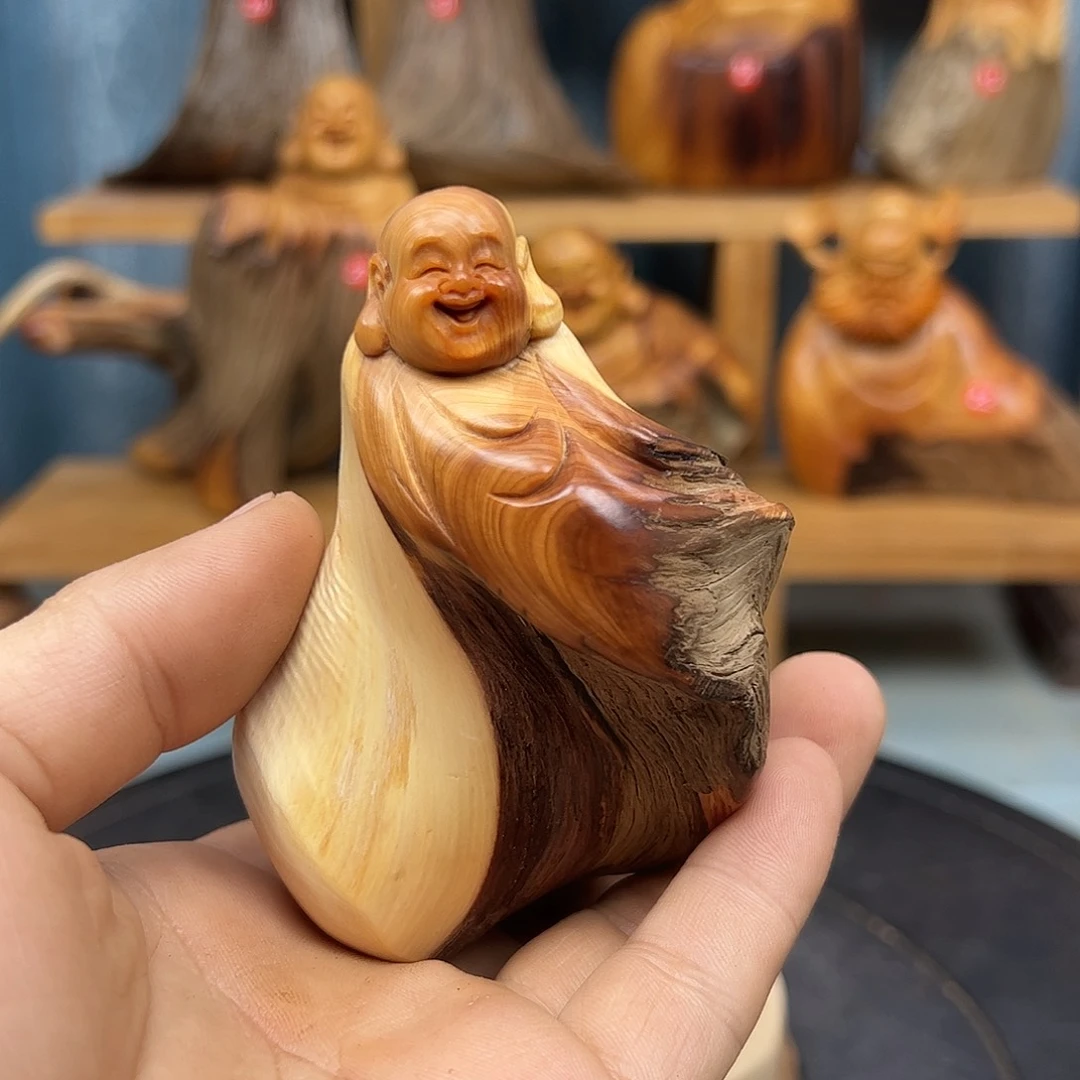 木中*兄崖柏摆件手把件，