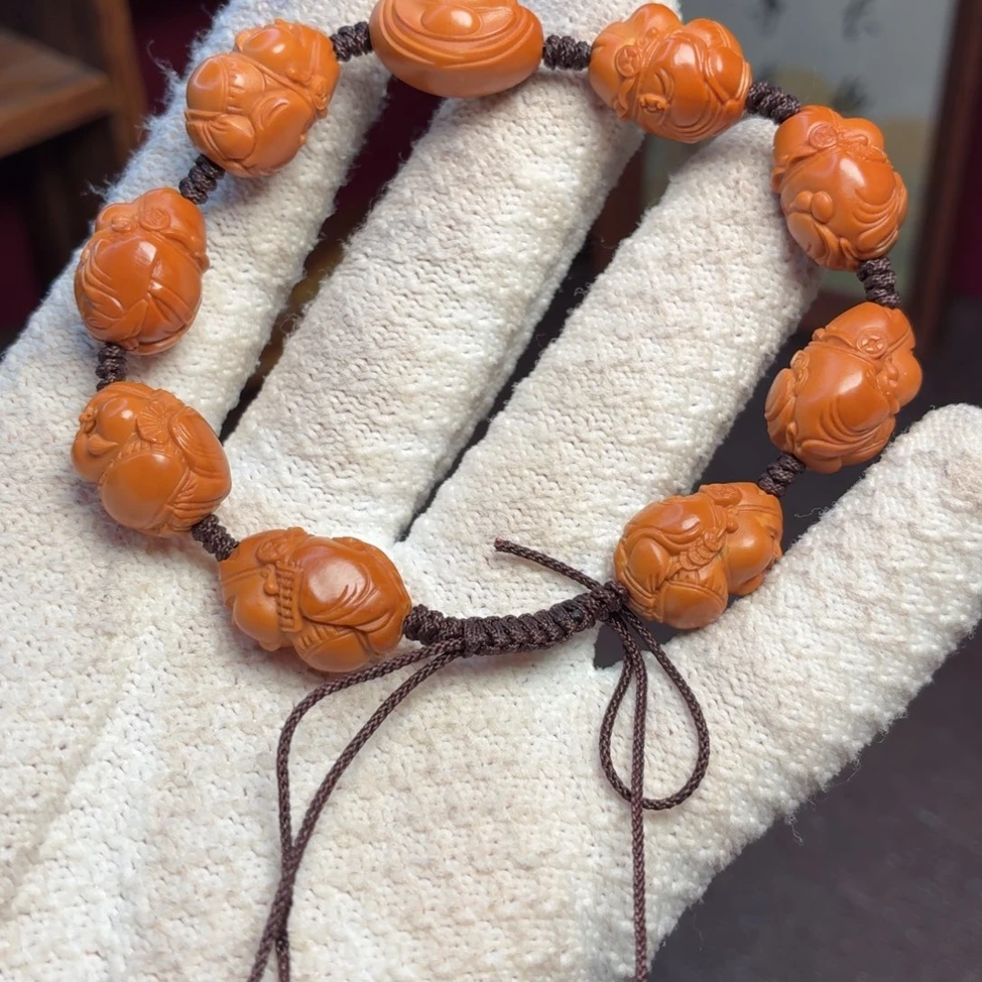 橄榄核手串嘟嘟财神