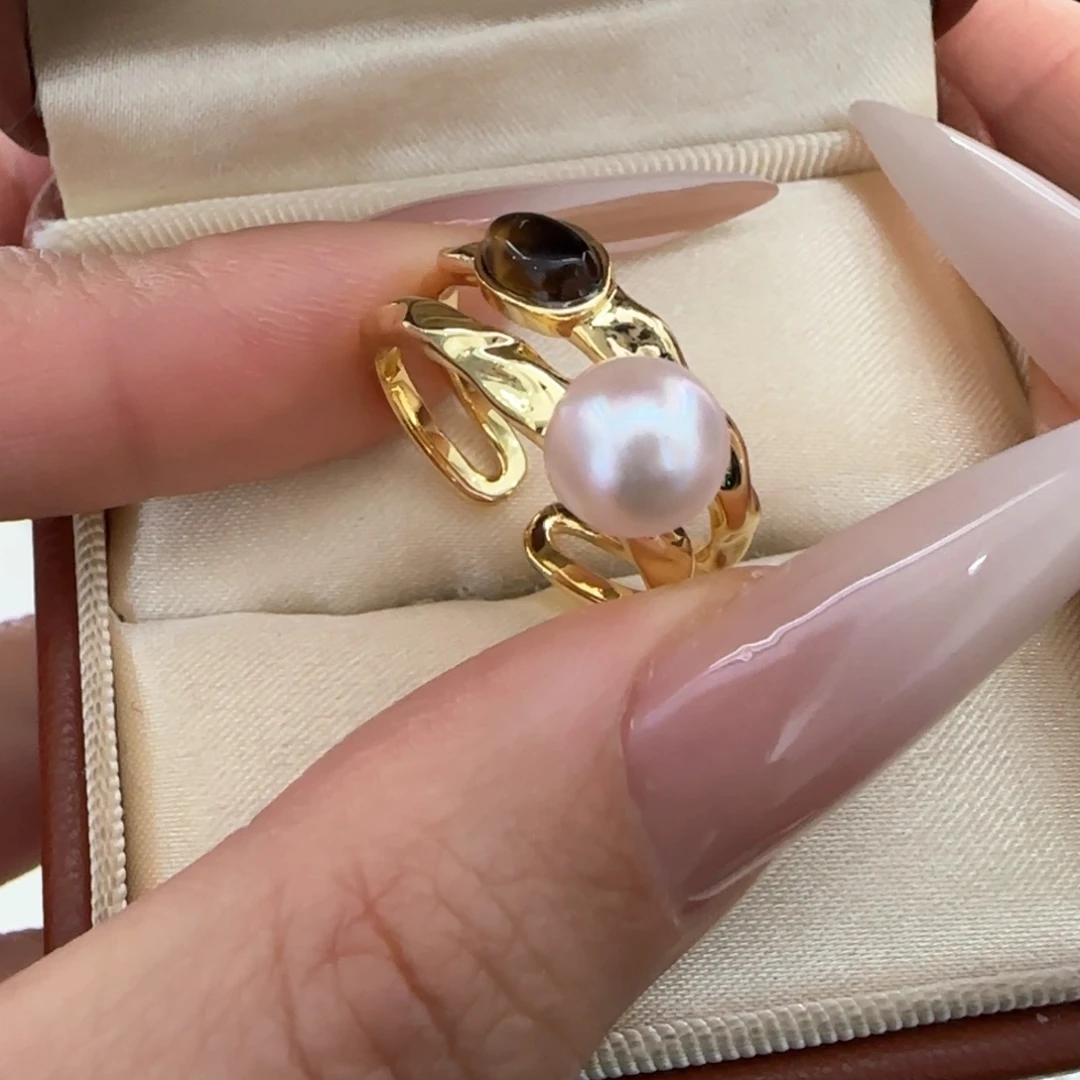 戒指海水珍珠未镶嵌