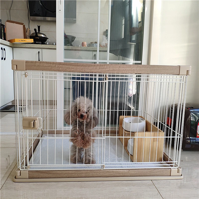 爱丽思狗笼爱丽丝狗笼子中小型犬柴犬泰迪犬宠物狗窝围栏室内栅栏