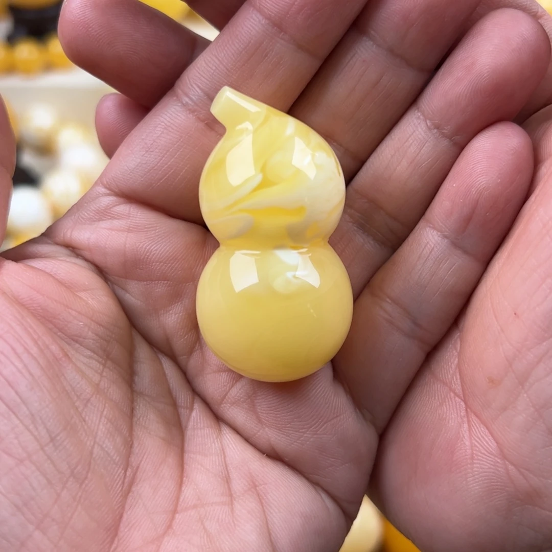 蜜蜡未镶嵌颈饰纯天然琥珀蜜蜡