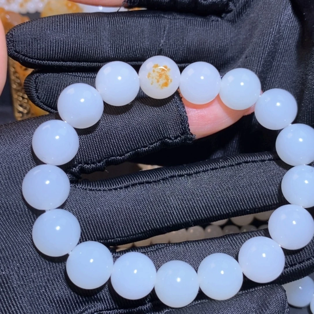 洞***玄未镶嵌手链和田玉
