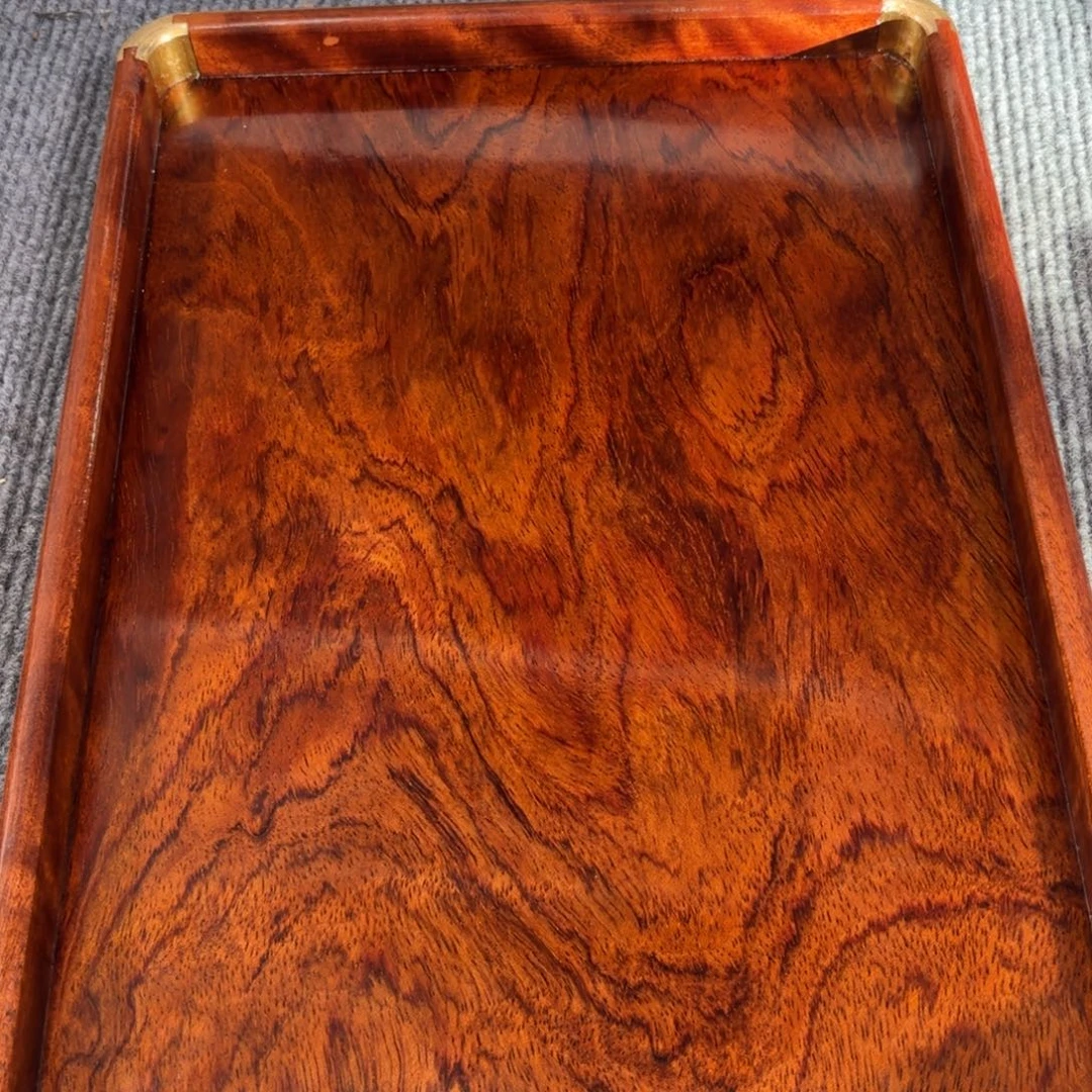木缅甸花梨超大托盘