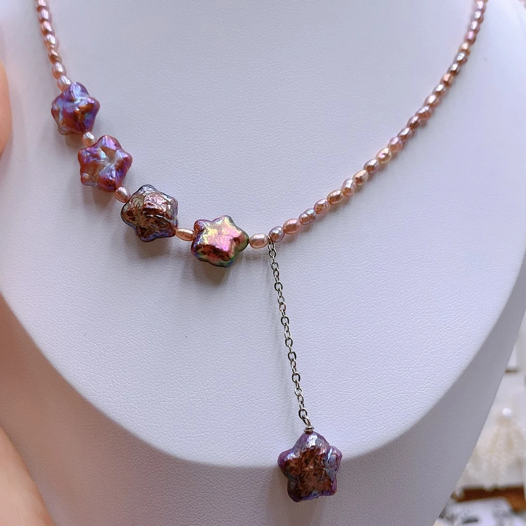 银S925镶嵌耳饰淡水珍珠