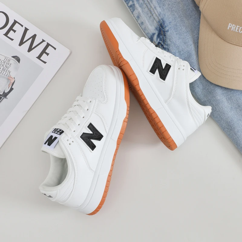 正品新百伦夏季新款板鞋男鞋子女士小白鞋百搭潮流情侣休闲运动鞋