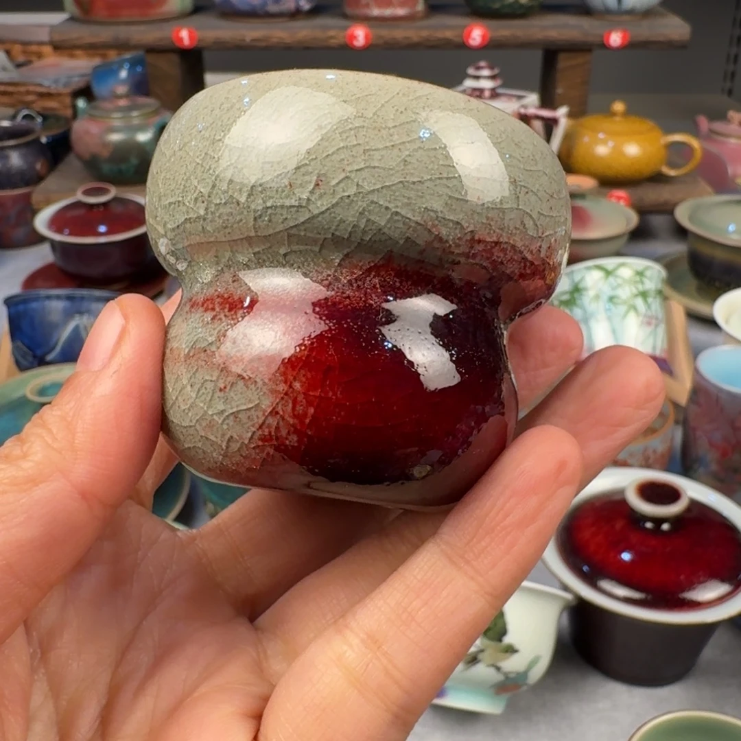 瓷片钧瓷单杯钧瓷单杯钧瓷