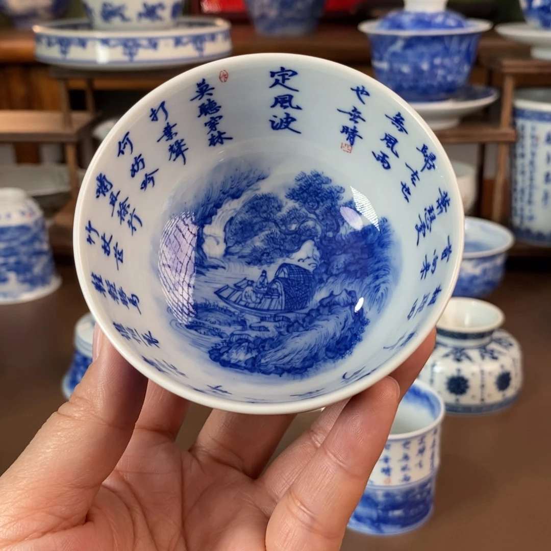 景德镇陶瓷手工手绘