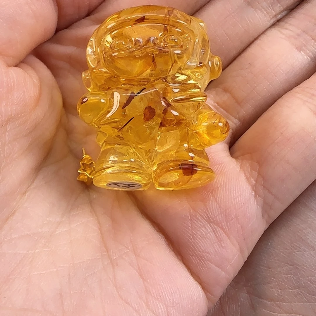 琥珀珠宝奇石未镶嵌是***呀