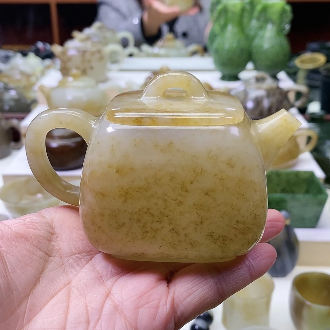 和田玉茶壶未镶嵌用****5