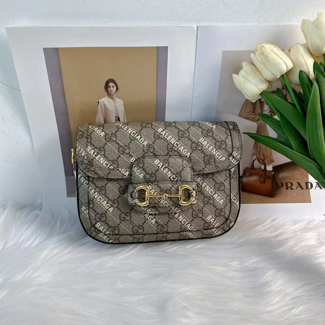 95新 GUCCI/古驰 古驰巴黎世家b1231联名款标全小号1955马鞍