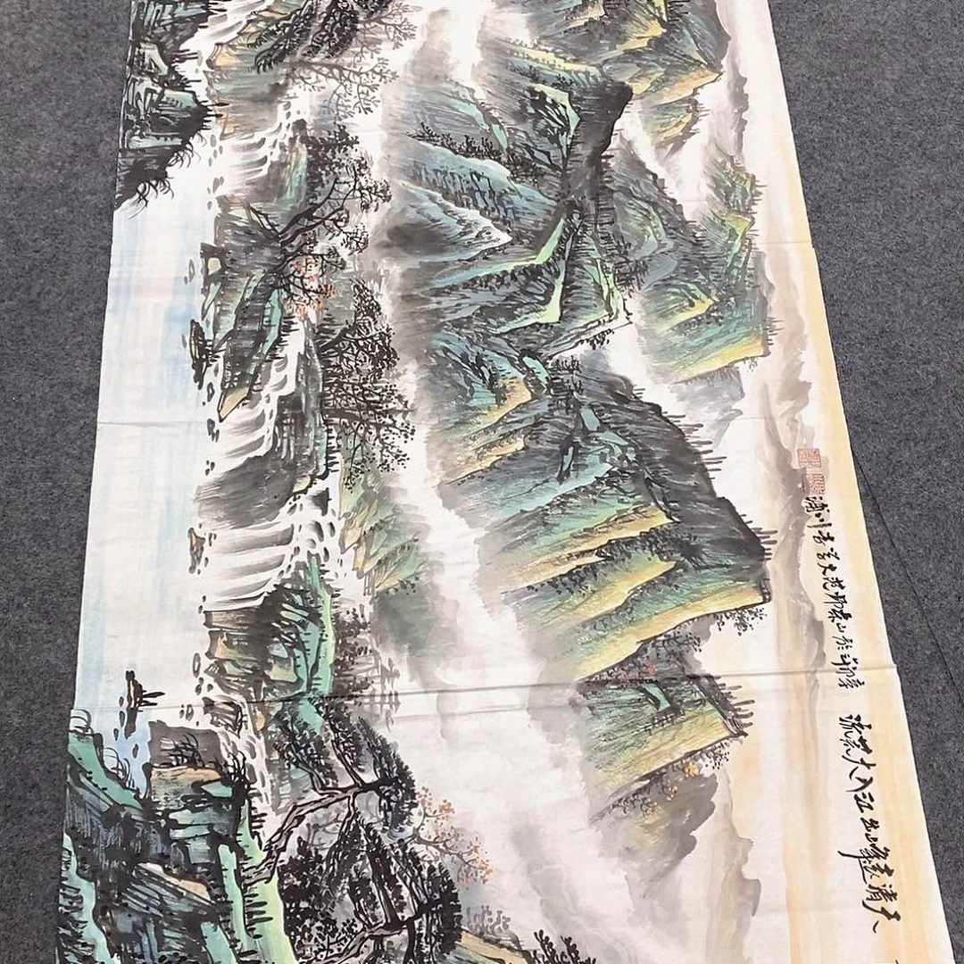 国画国画作品手绘