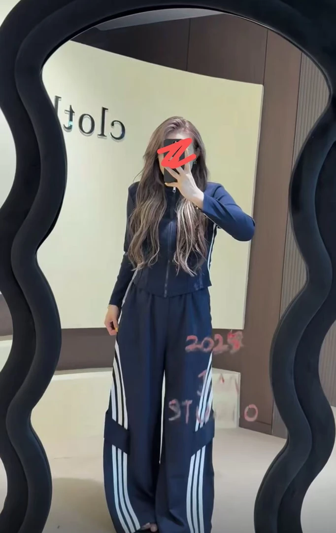 大码休闲时尚工装裤99726上衣99725两件套