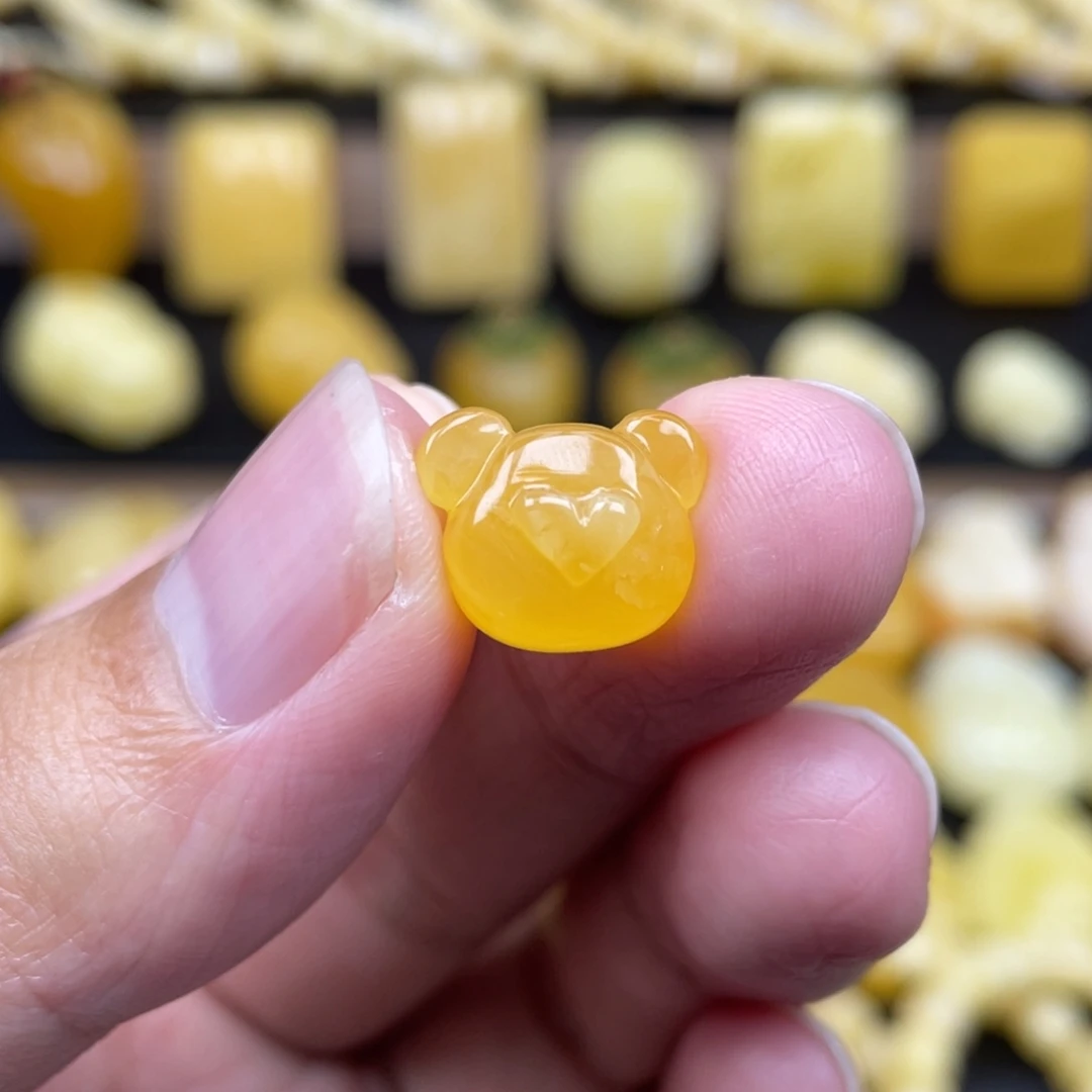 琥珀未镶嵌裸石琥珀蜜蜡