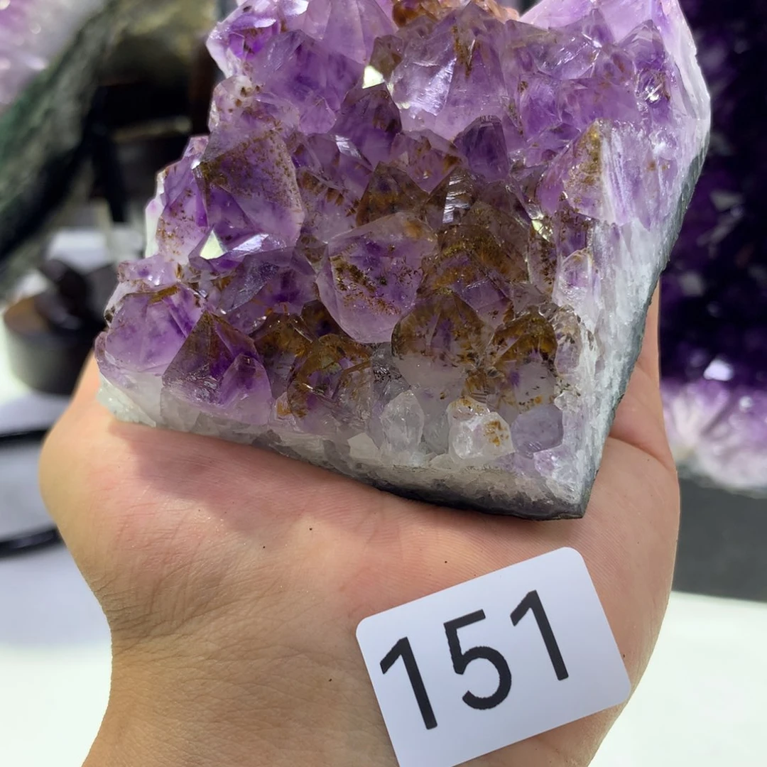 紫晶摆件未镶嵌紫晶151