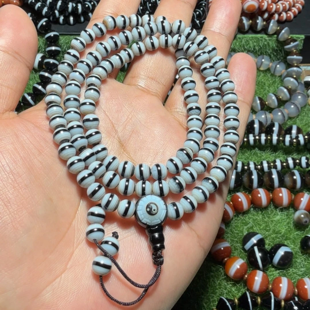 玛瑙/玉髓未镶嵌天然一线药师6