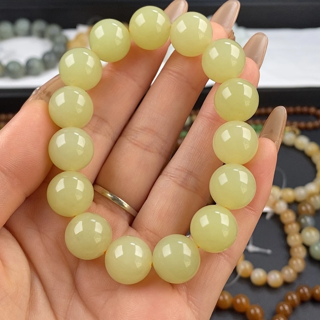 和田玉手串未镶嵌