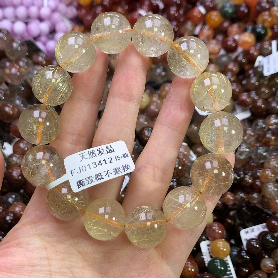 水晶手链未镶嵌，