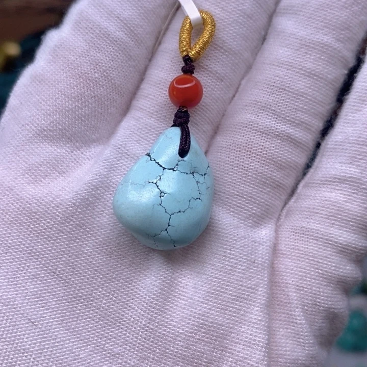 六***悟绿松石未镶嵌原矿