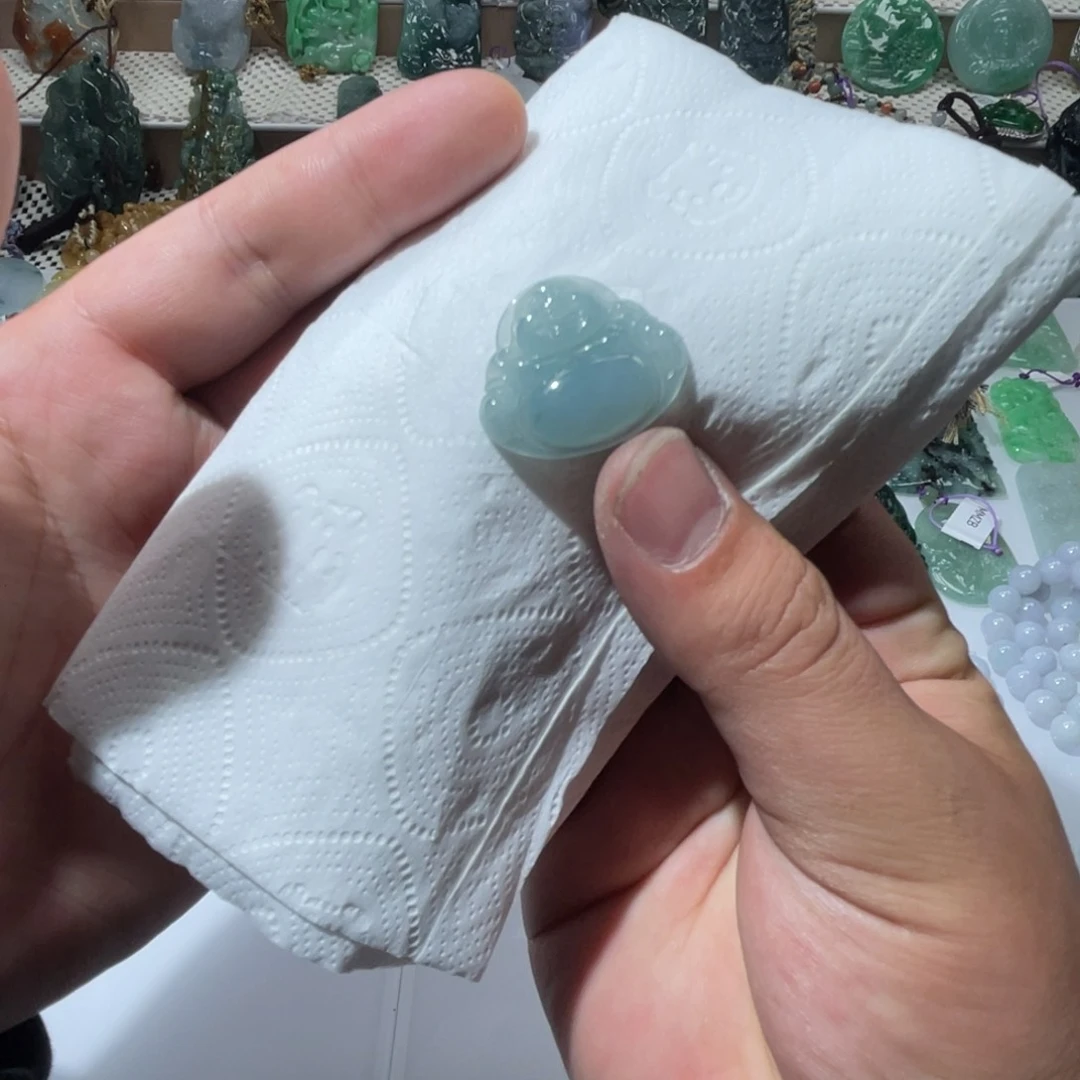 翡翠颈饰未镶嵌天然