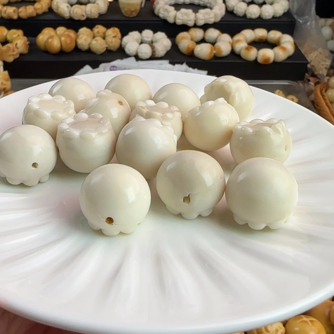 吊坠菩提根/象牙果微瑕牙果胖章鱼5颗