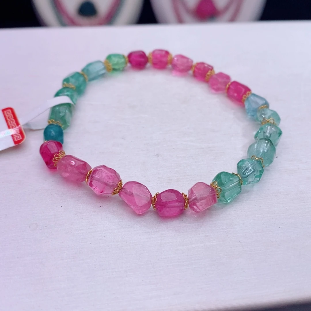 18K金镶嵌手链碧玺A手链