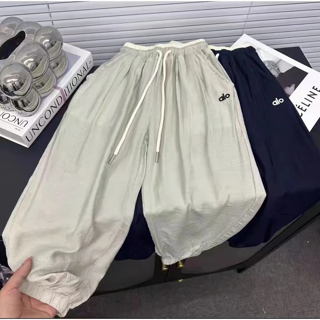 okay - 5097  高货百搭运动抽绳防蚊裤