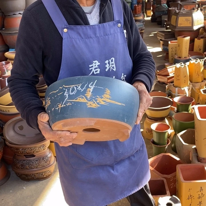 紫砂花盆紫砂艺术