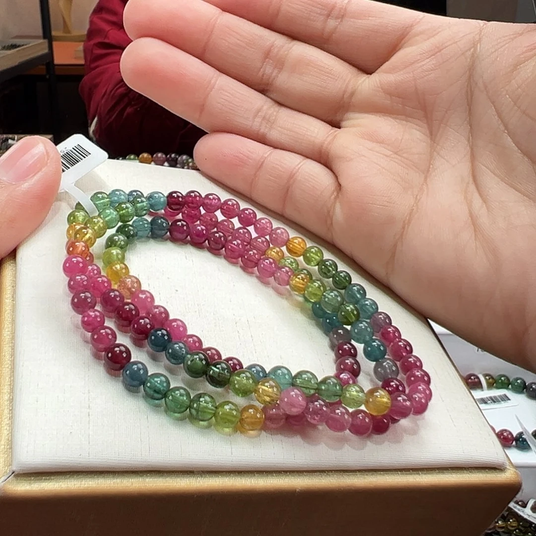 碧玺手串未镶嵌4.8mmmmmmmmm