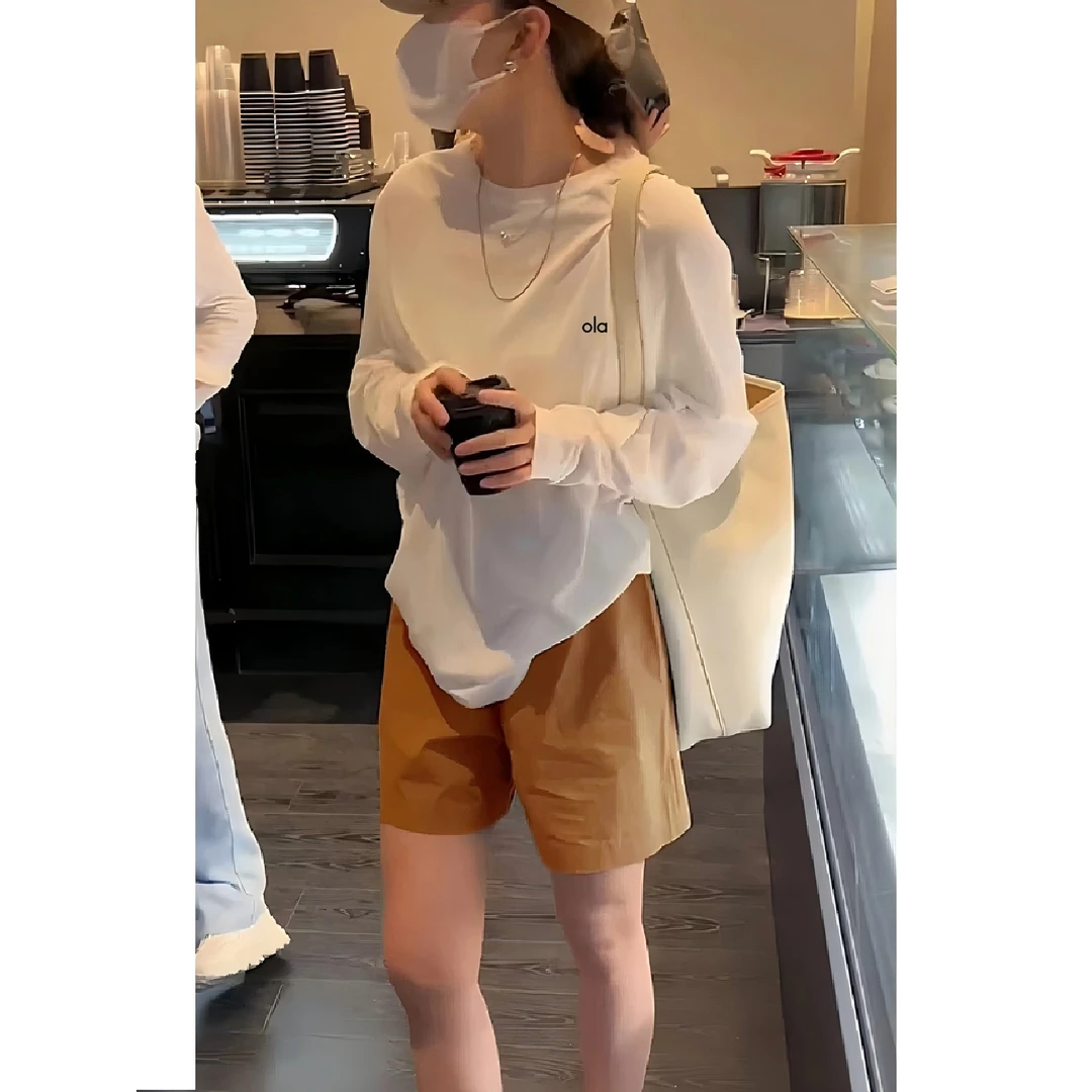 早秋慵懒风宽松薄款新款百搭长袖上衣休闲韩版外穿气质T恤女