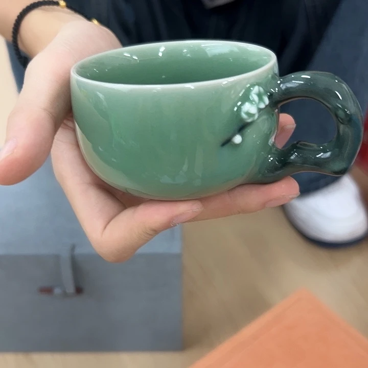 智***育小米茶器龙泉云间青瓷