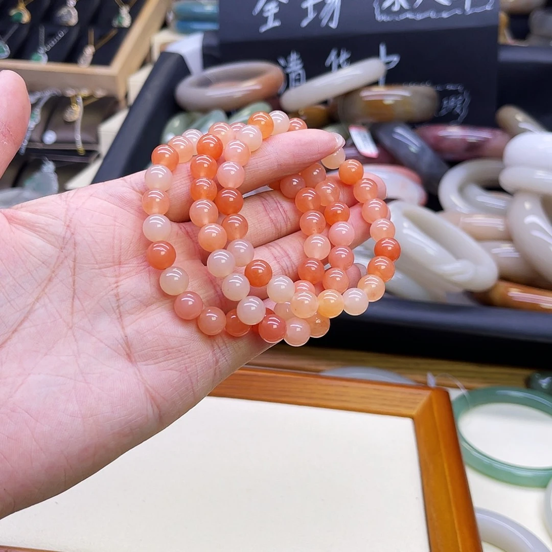 未镶嵌手镯石英岩玉