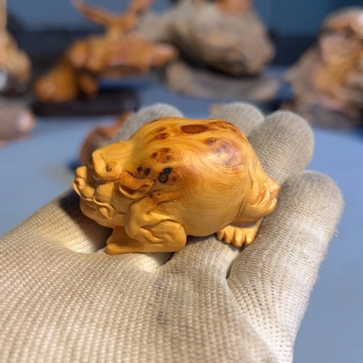 柏木（崖柏）根雕工艺摆件