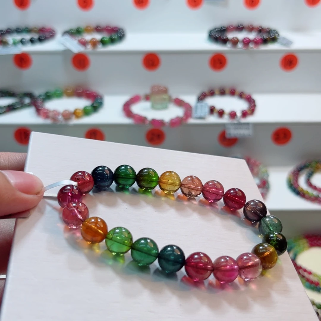 哇***)未镶嵌手链碧玺碧玺