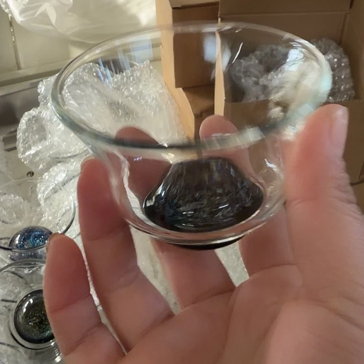 玻璃茶器清杯黑星空