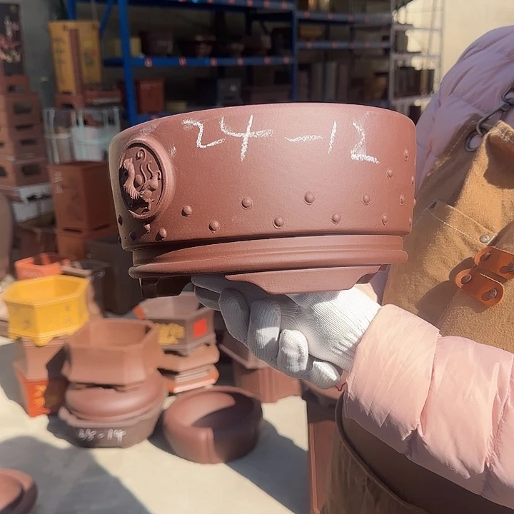 紫砂花盆真的要让