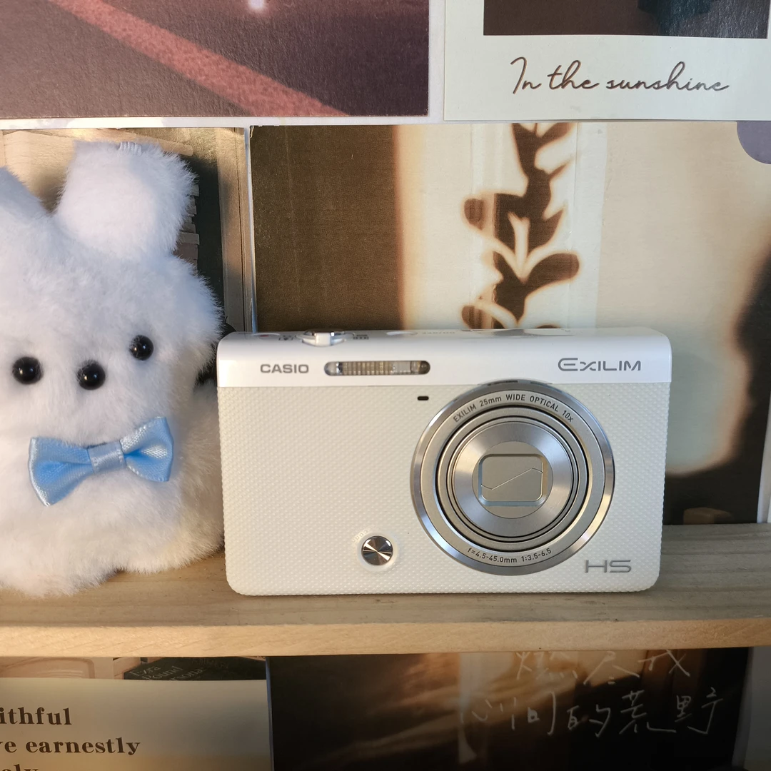 99新 Casio/卡西欧 zr50翻转屏1600w像素10倍光学露思同款ccd相机