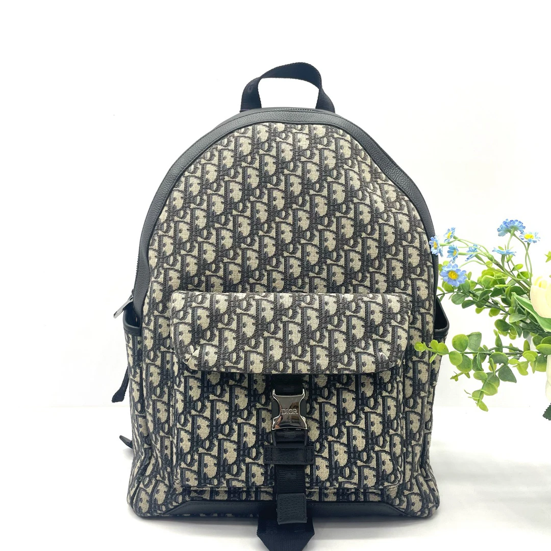 95新 DIOR/迪奥 98新/Exploreroblique 书包背包双肩包