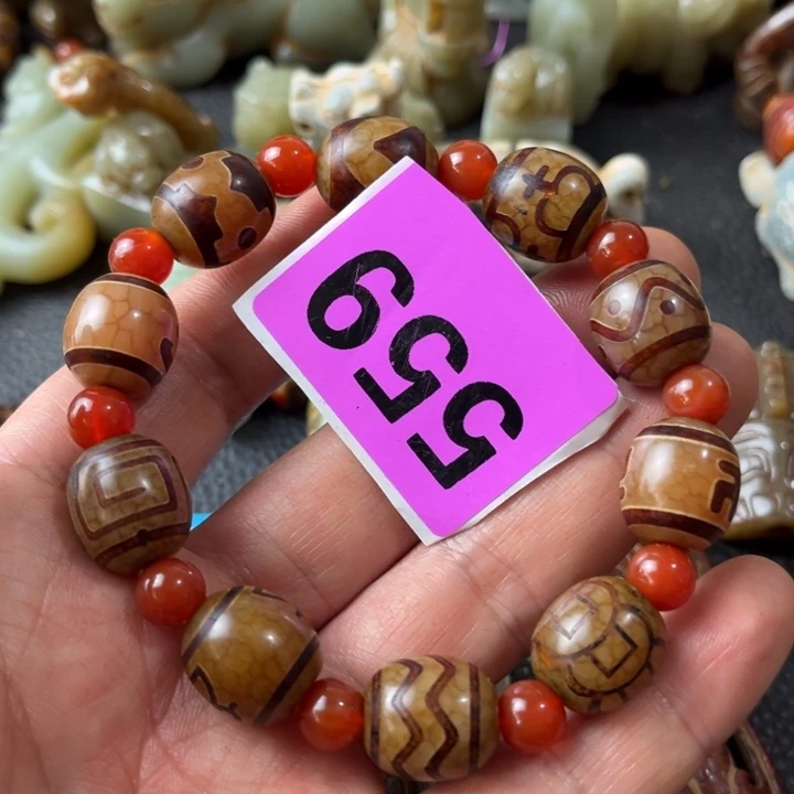 玛瑙/玉髓合金颈饰