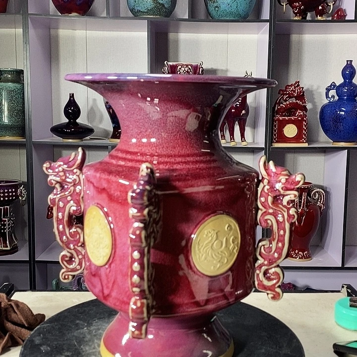 瓷片中国神垕精品钧瓷