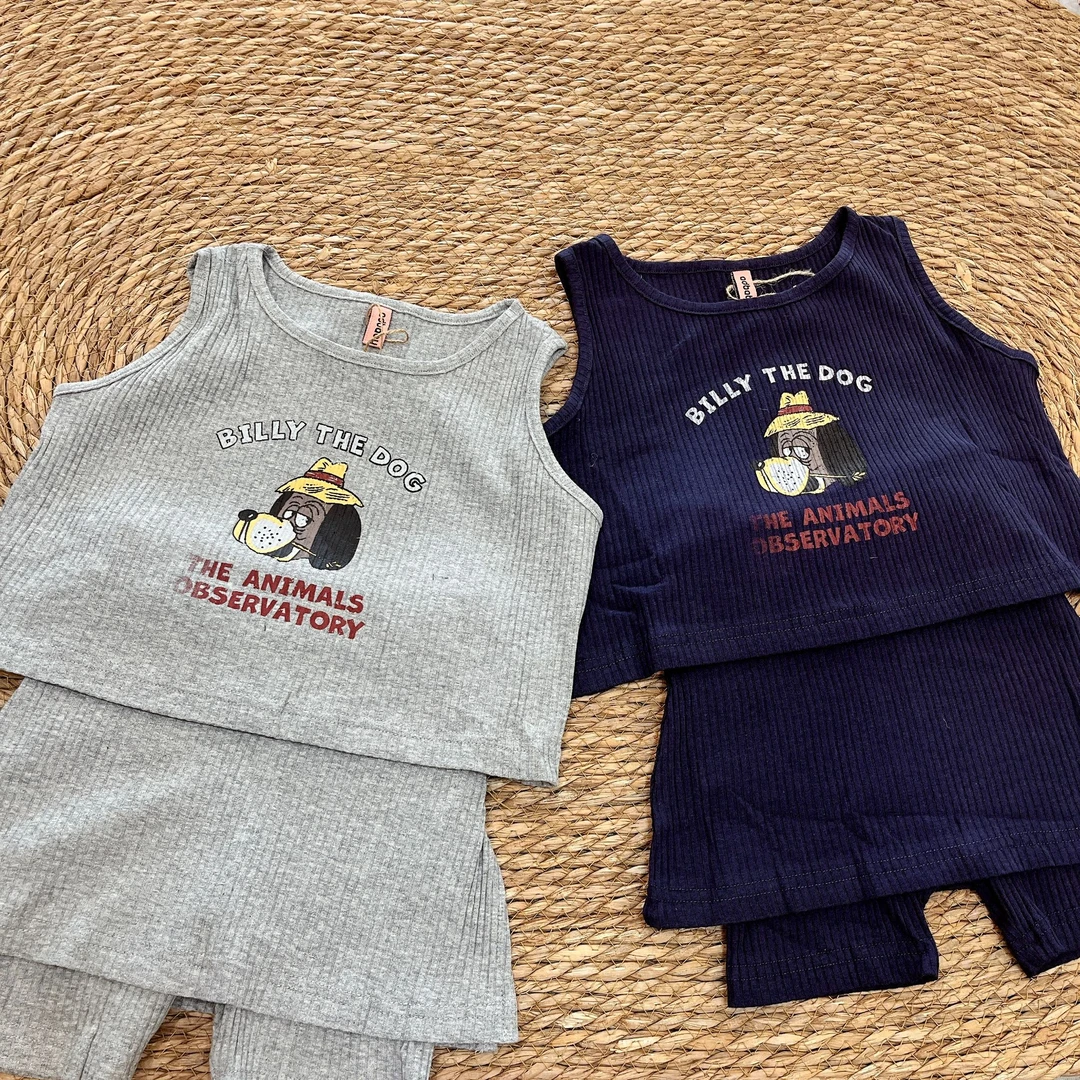 儿童夏款好洋气韩系套装