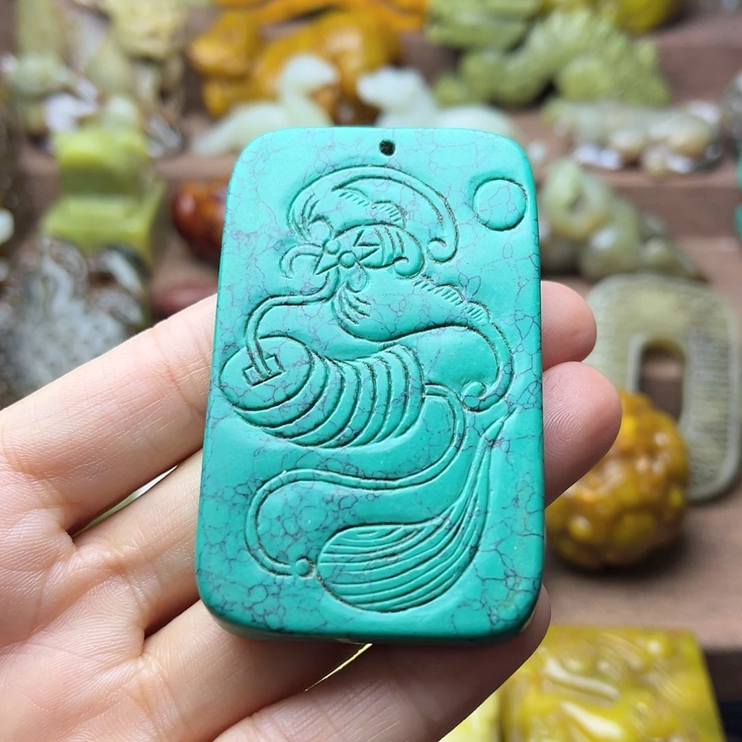 白玉菩提吊坠21。。