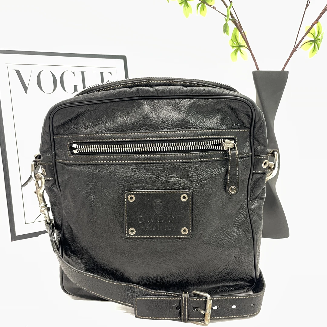 95新 GUCCI/古驰 相机斜挎包/15219