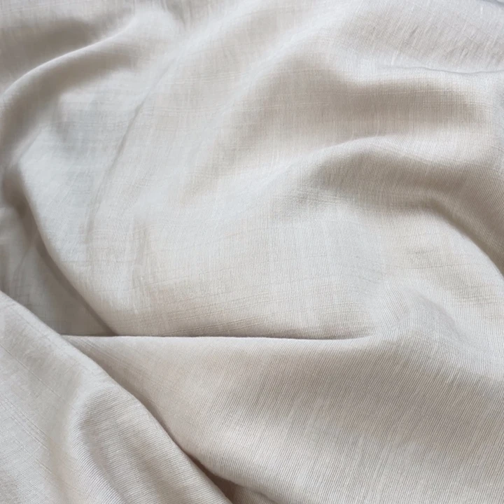 天丝（莱赛尔纤维）杏色天丝苎麻5