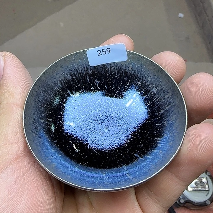 茶盏青钰薄胎建盏主人杯259