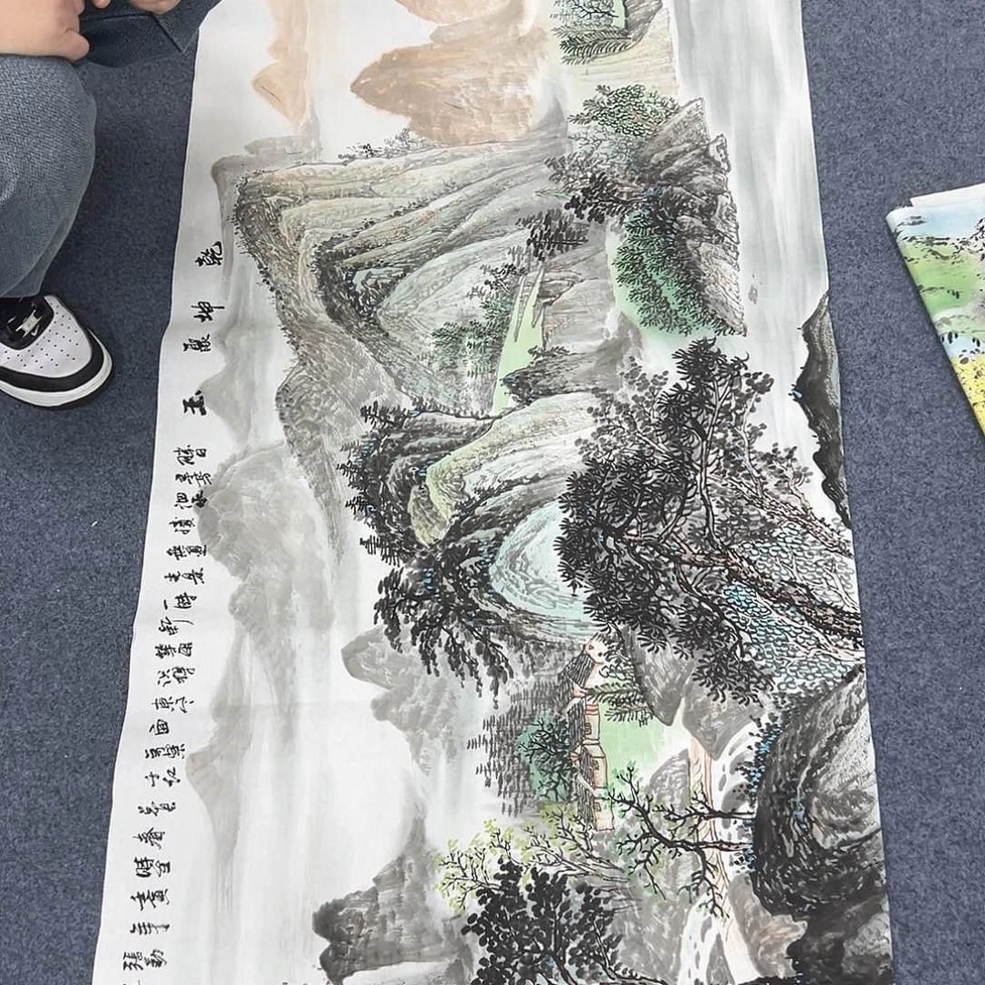 国画国画作品宣纸纯手绘