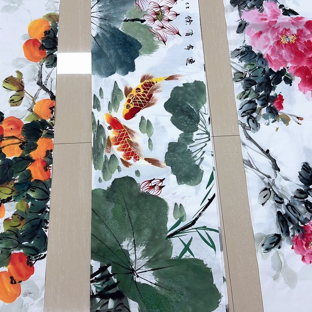 国画国画作品展。国画